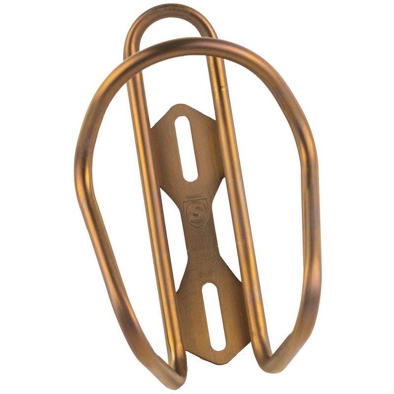Silca Anodized Titanium Bottle Cage – Bourbon