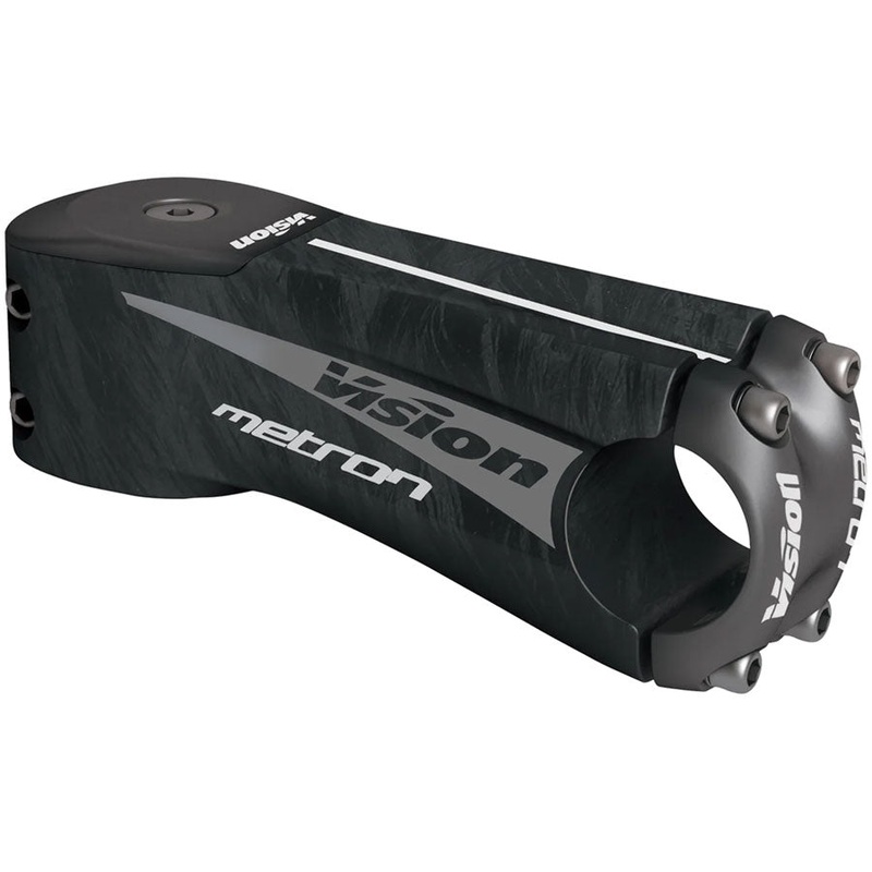 Vision Metron Stem 31.8mm Clamp Diameter 100mm Length 6 Angle Aero Road Profile  Carbon