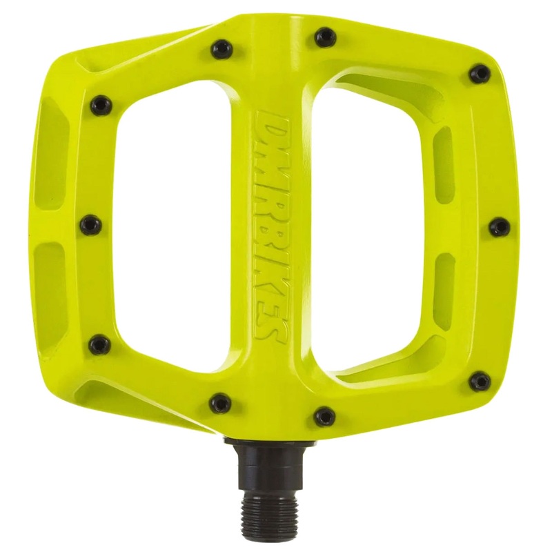 DMR V8 Pedals – Platform Aluminum 9/16″ Lemon Lime