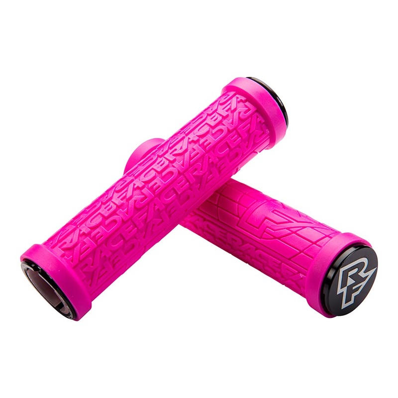 RaceFace Grippler Grips – Magenta Lock-On 33mm