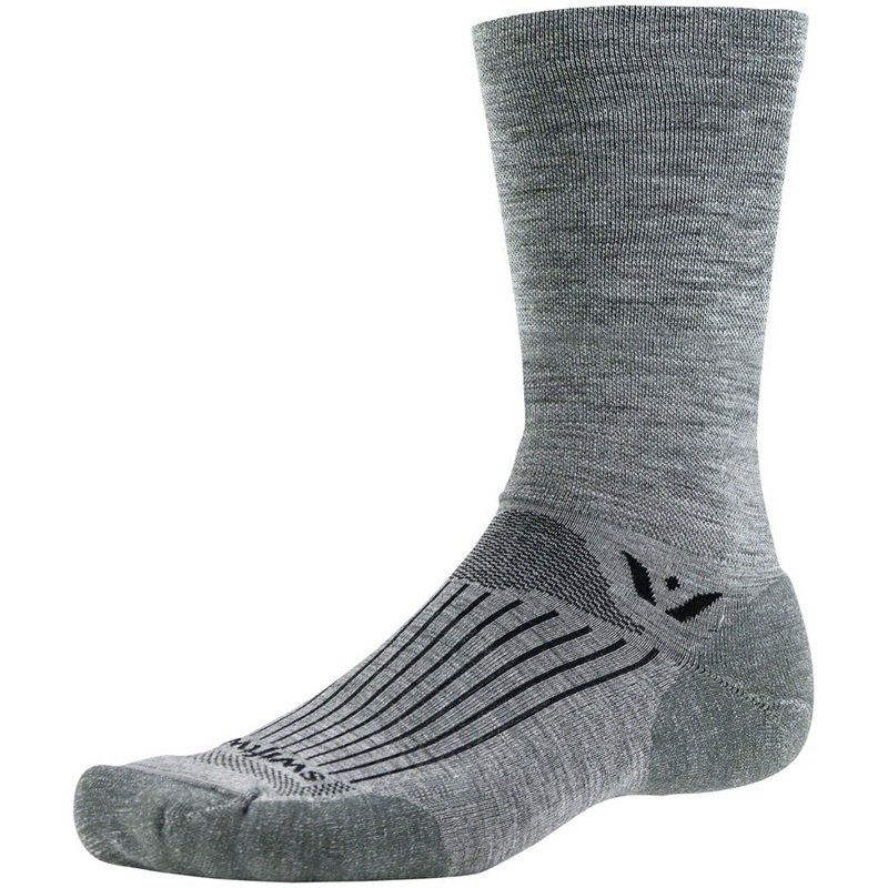 Swiftwick Pursuit Seven Wool Socks – 7″ Heather Medium