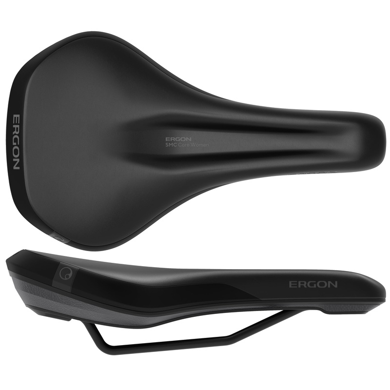 Ergon SMC Core Womens Saddle – MD/LG Black/Gray