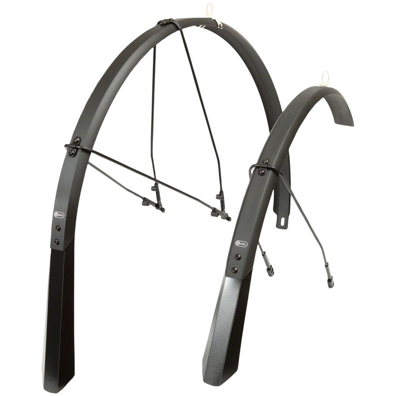Portland Design Works Full Metal Fenders – 650 x 55mm Black