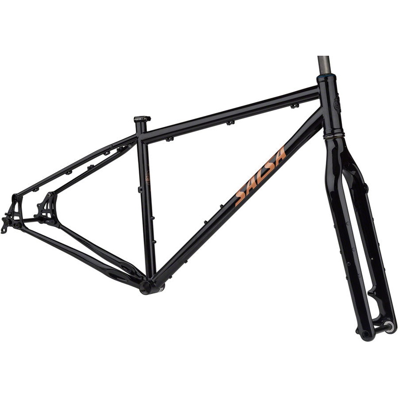 Salsa Fargo Frameset – 29″ Steel Black X-Small