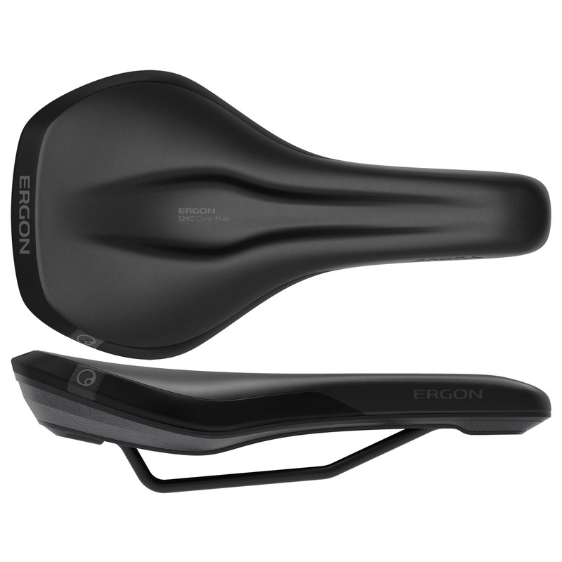 Ergon SMC Core Men’s Saddle – SM/MD Black/Gray