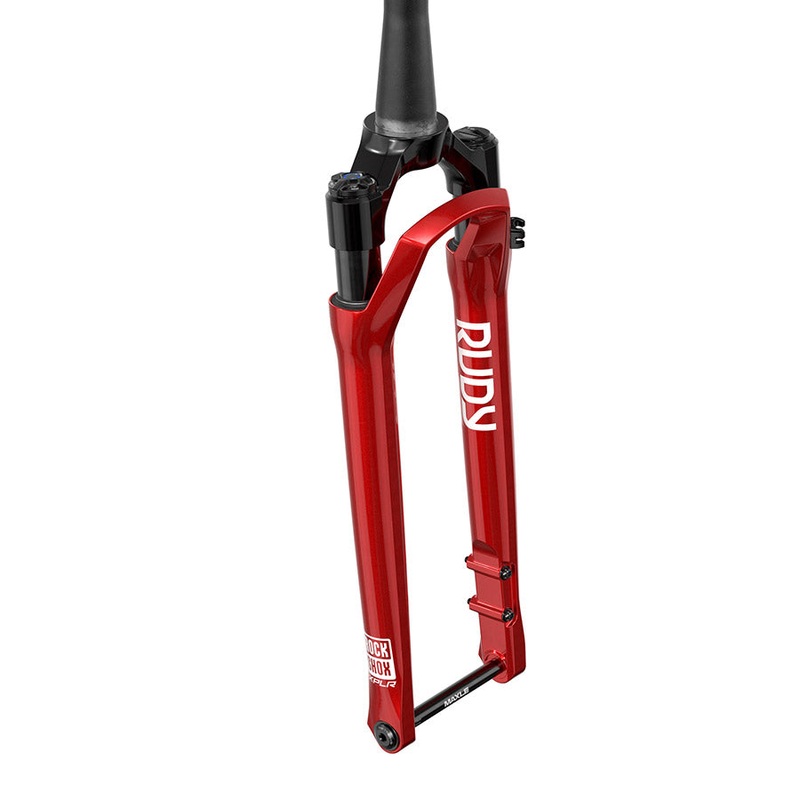 RockShox RUDY Ultimate XPLR Race Day 2 Suspension Fork – 700c 30 mm 12 x 100 mm 45 mm Offset Electric Red A2