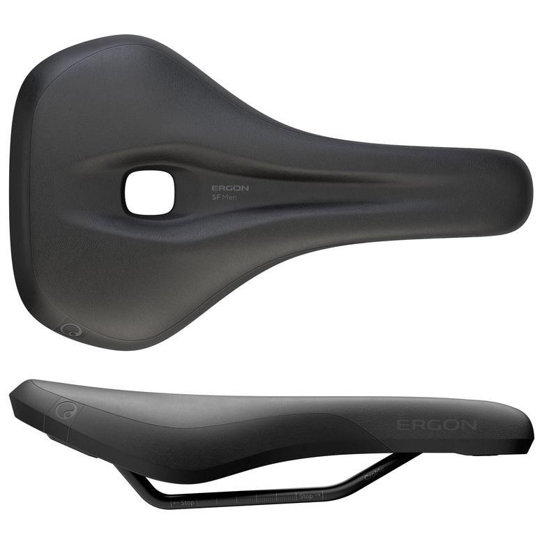 Ergon SF Saddle – Steel Black Men’s Medium/Large