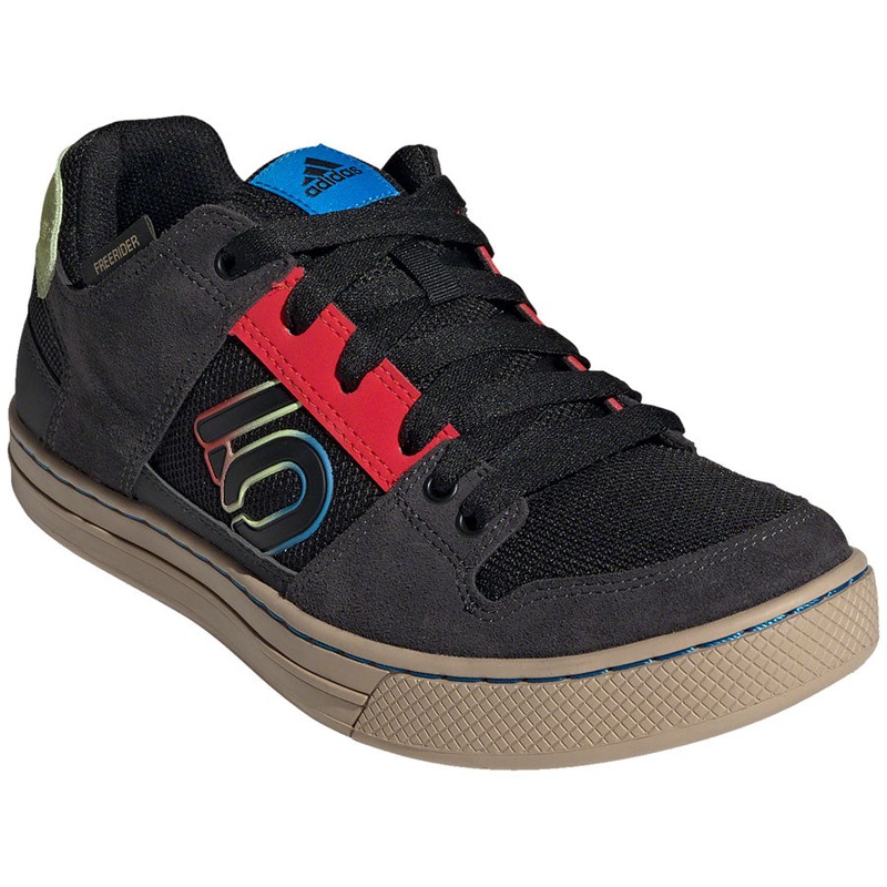Five Ten Freerider Flat Shoes – Mens Core Black/Carbon/Pulse Lime 14