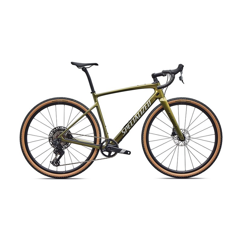 2026 Specialized Diverge Comp Bike – 58cm, Laurel Green Metallic/Dolomite Metallic