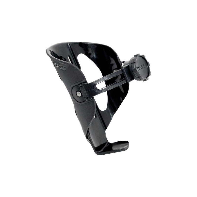 Bikase ABC Adjustable Drink Holder Adjustable Composite Black Adjustable Braze-on