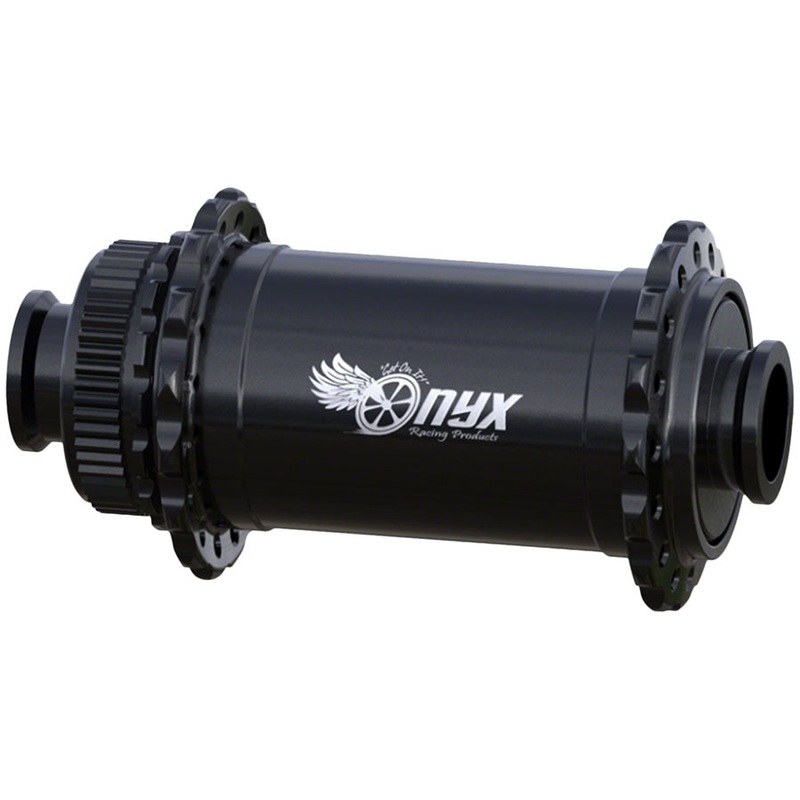 Onyx Vesper Front Hub – 12 x 100mm Center-Lock Black 28H