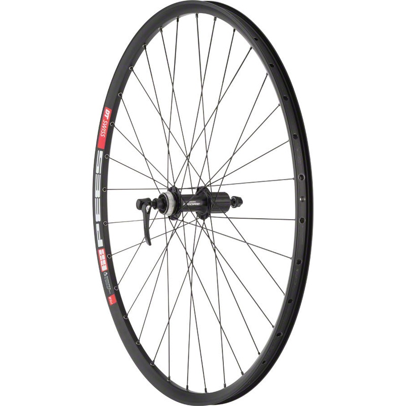 Quality Wheels Deore M610/DT 533d Rear Wheel – 29″ QR x 135mm Center-Lock HG 10 BLK 32H