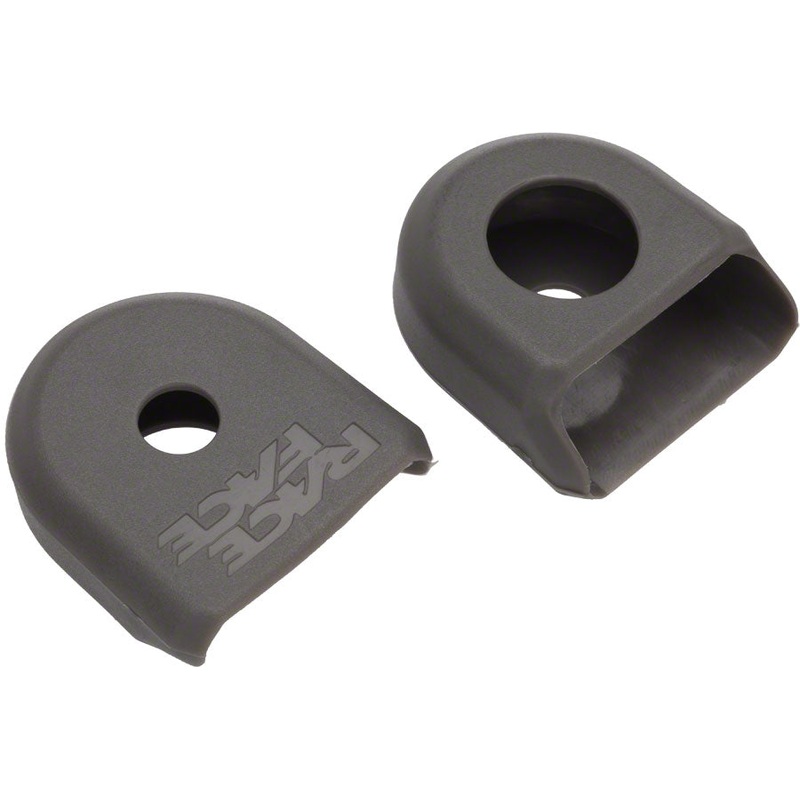 RaceFace Crank Boots: For Carbon Cranks 2-Pack Gray