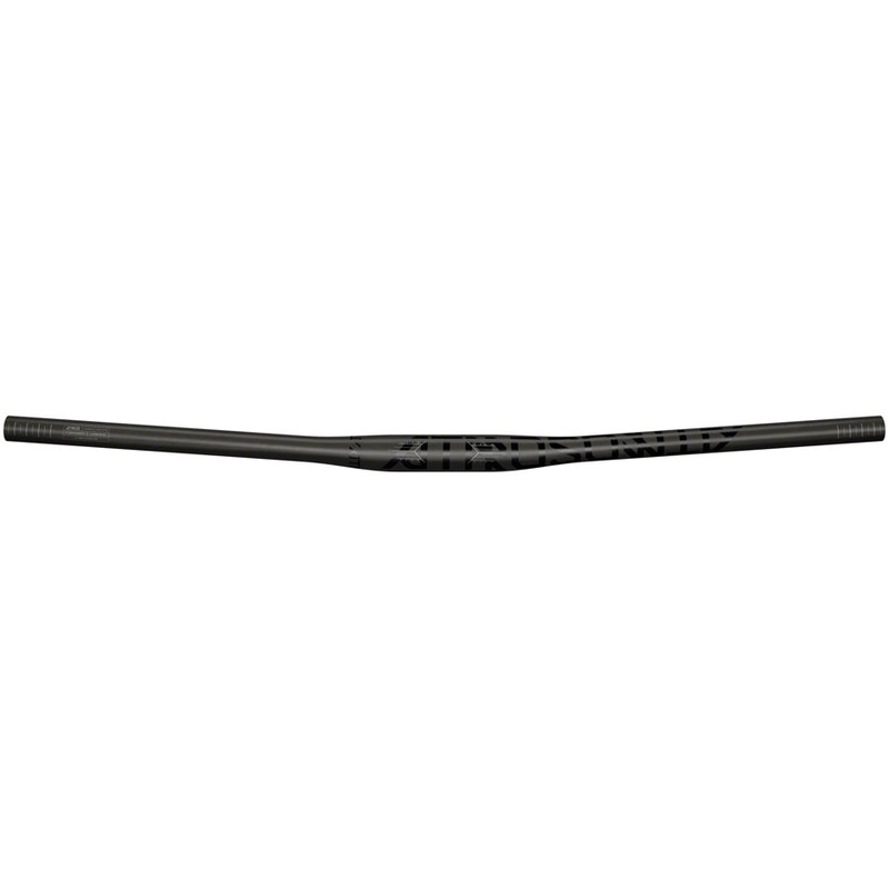 TruVativ Atmos Carbon Flat Handlebar – 760mm Wide 31.8mm Clamp 0mm Rise Natural Carbon A1