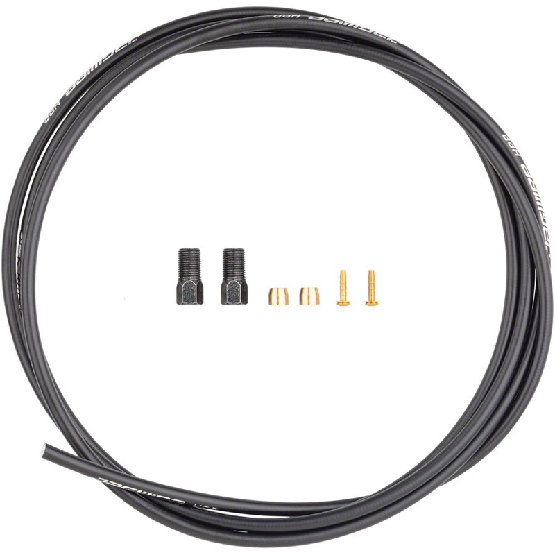 Jagwire Sport Mineral Oil Hydraulic Hose Kit Shimano Deore Alivio Acera RS805 MT500 MT400 MT200 Metrea 2000mm BLK