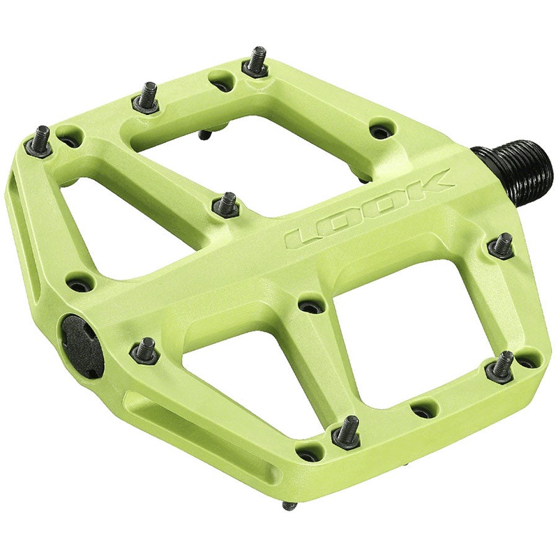 LOOK Trail Fusion Pedals – Platform 9/16″ Lime