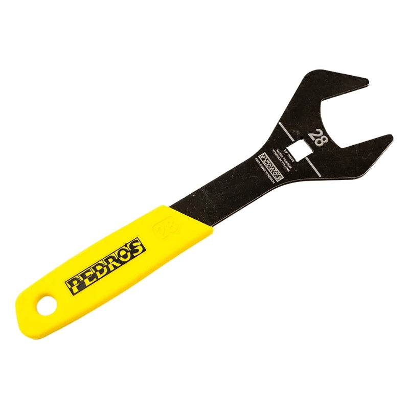 Pedros Pro Cone Wrench Cone Wrench Yellow/Black 28mm 6462128 3/8`