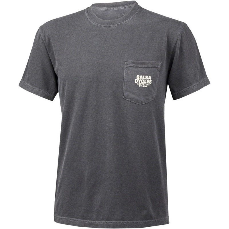 Salsa Logo Short Sleeve Pocket T-Shirt – Unisex Grey 3X-Large