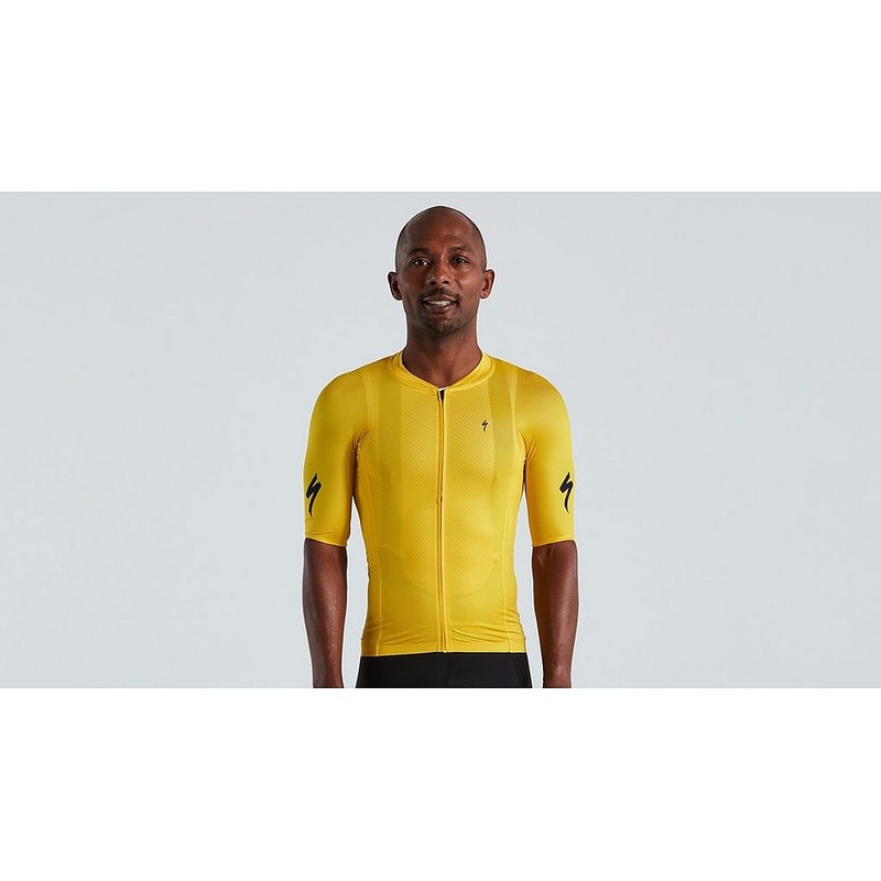 Specialized Sl R Logo Jersey Ss Men Golden Yellow Xxl