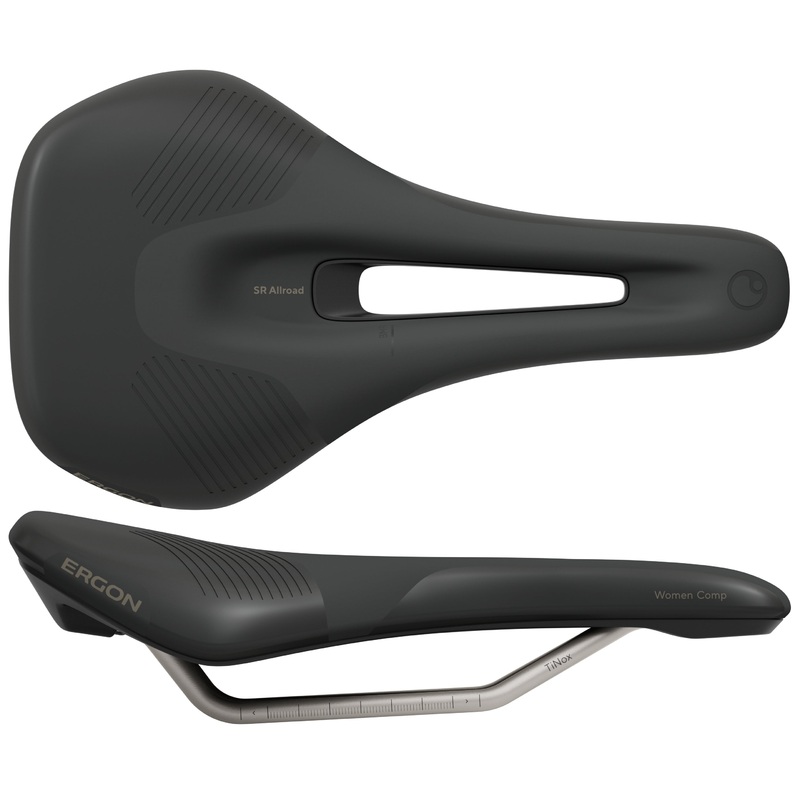 Ergon SR Allroad Comp Womens Saddle S/M Black
