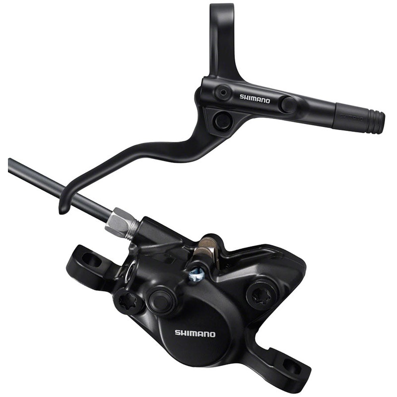 Shimano BR-MT200 Disc Brake BL-MT201 Lever – Rear Hydraulic 2-Piston Post Mount BLK
