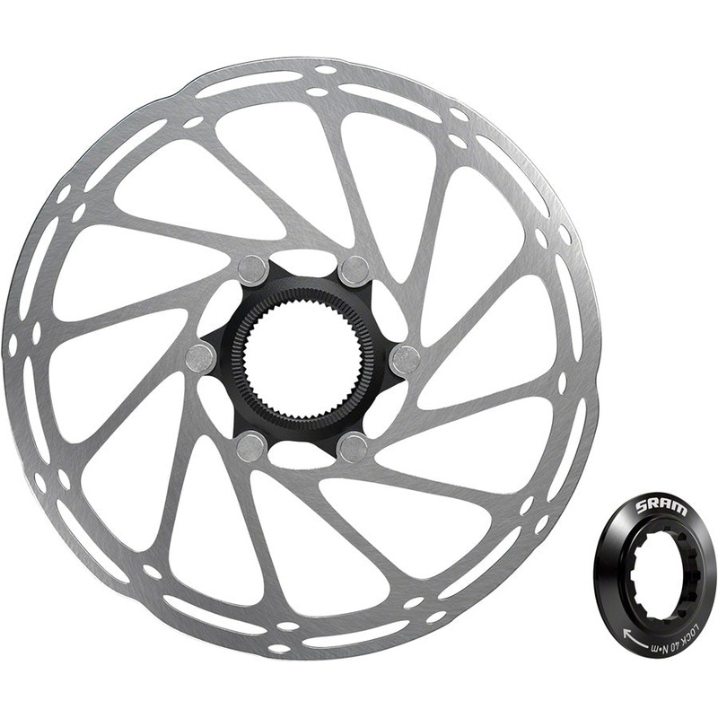 SRAM CenterLine Disc Brake Rotor – 180mm Center Lock 2.0mm Includes Internal Tooled Lockring