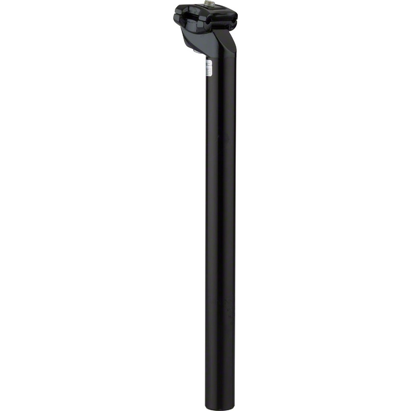 Zoom 27.2 x 350mm Black Standard Offset Seatpost