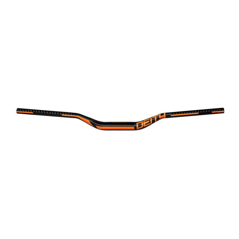 DEITY Racepoint 35 Handlebar – 38mm Rise, 810mm Width, 35mm Clamp, Orange