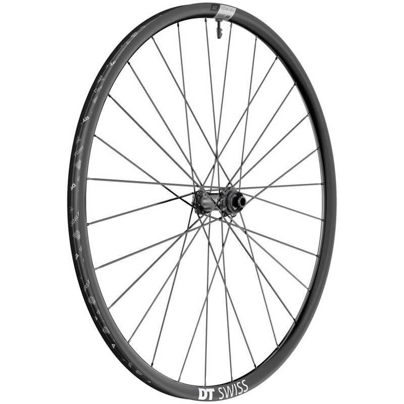 DT Swiss HE 1800 Spline Front Wheel – 700, 12 x 110mm, Center-Lock, Black