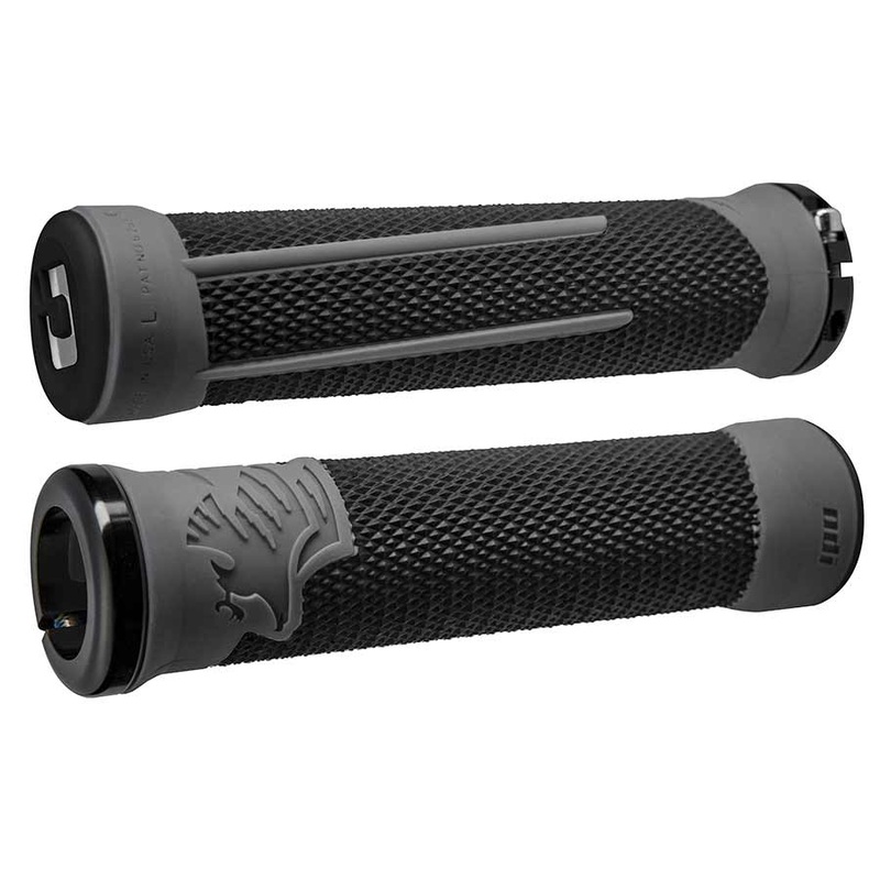 ODI AG2 Grips – Black/Graphite Lock-On