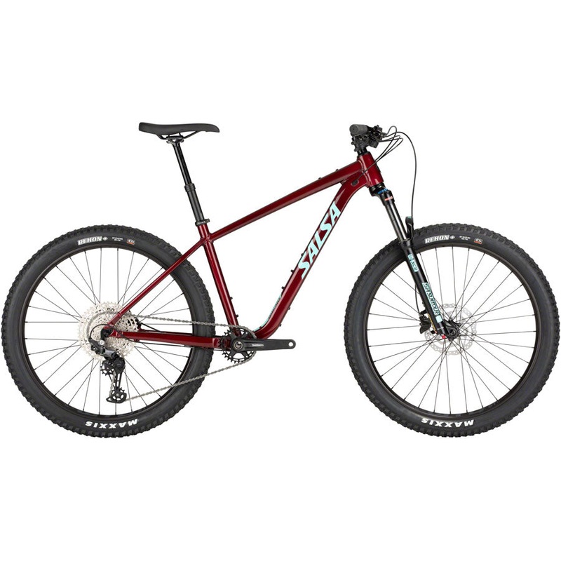 Salsa Rangefinder Deore 12 27.5+ Bike – 27.5″ Aluminum Dark Red Medium