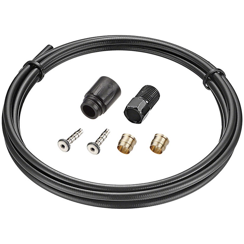 Tektro #50 Hydraulic Brake Hose Kit – With Connecting Bolt Unit 5.5mm x 2500mm For Auriga Twin+ Auriga+