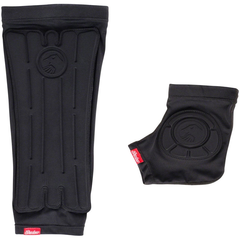 The Shadow Conspiracy Invisa-Lite Shin/Ankle Guard Combo – Black, Large/X-Large
