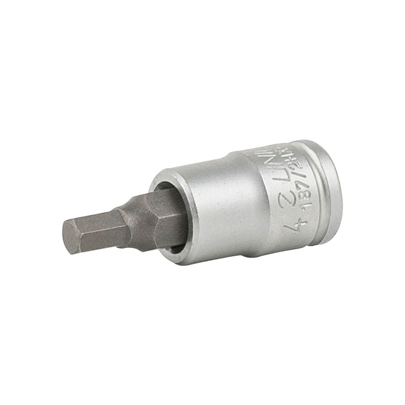 Tool Unior Hex Bit 1/4″ Drive 4mm