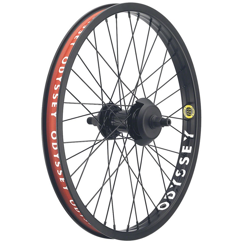 Odyssey Stage-2 Rear Wheel – 20″ 14 x 110mm Rim Brake LHD Freecoaster Black