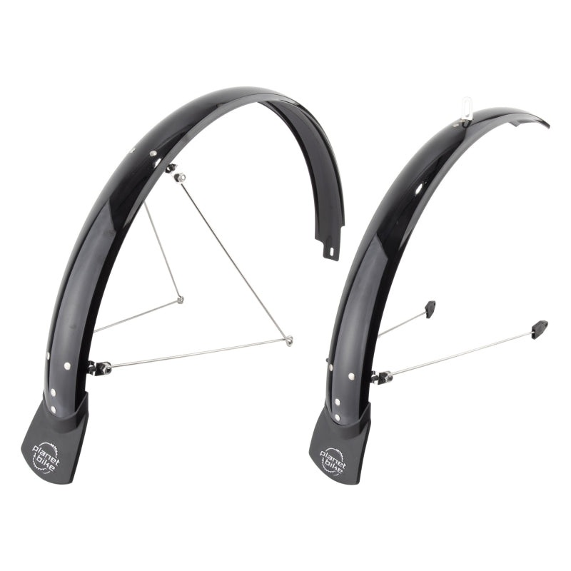Planet Bike Hardcore 26″ x 60 Fender Set: Black (26 x 1.4-1.9)