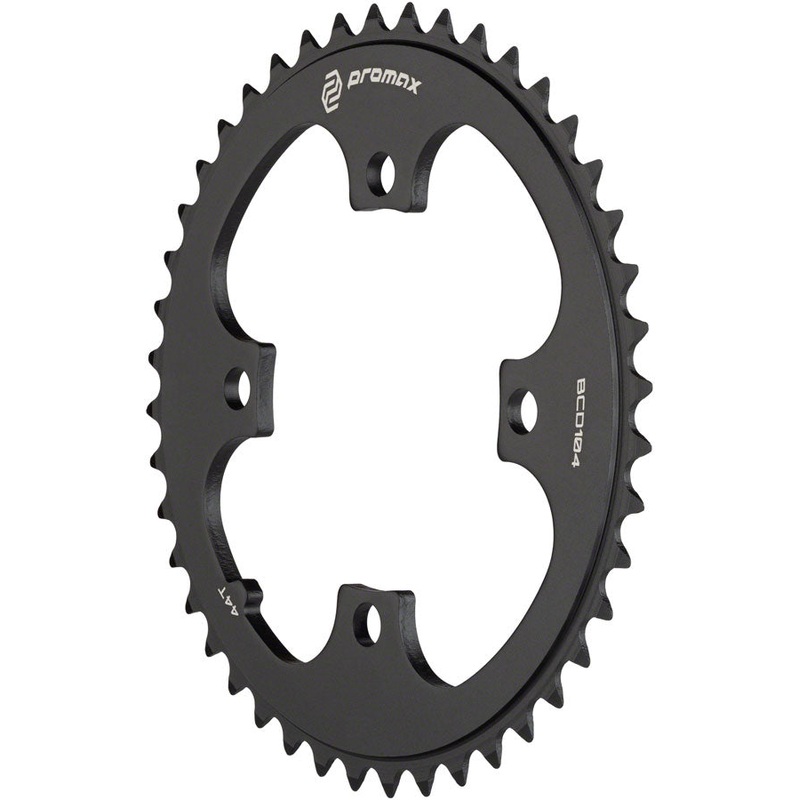 Promax 4-Bolt Chainring – 44t 104 BCD Black