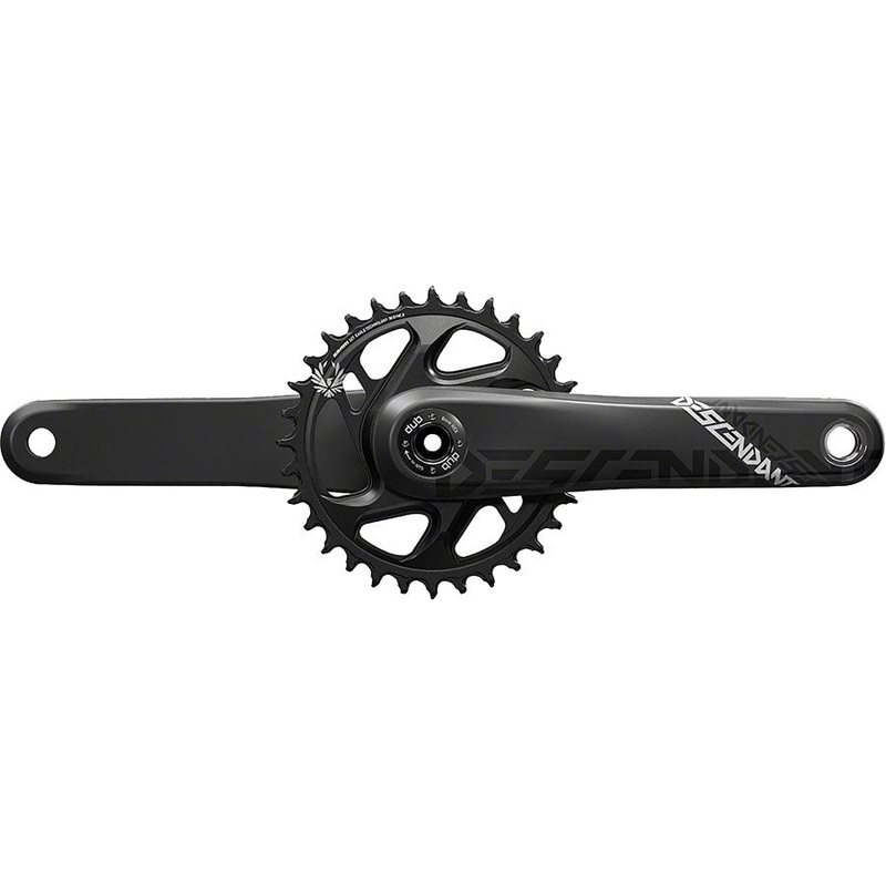 TruVativ Descendant Carbon Eagle Boost Crankset – 175mm 12-Speed 32t Direct Mount DUB Spindle Interface BLK