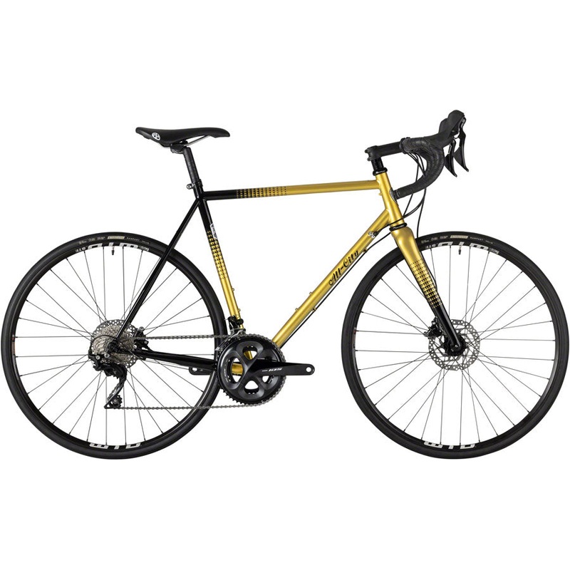All-City Zig Zag Bike – 700c Steel 105 Golden Leopard 58cm
