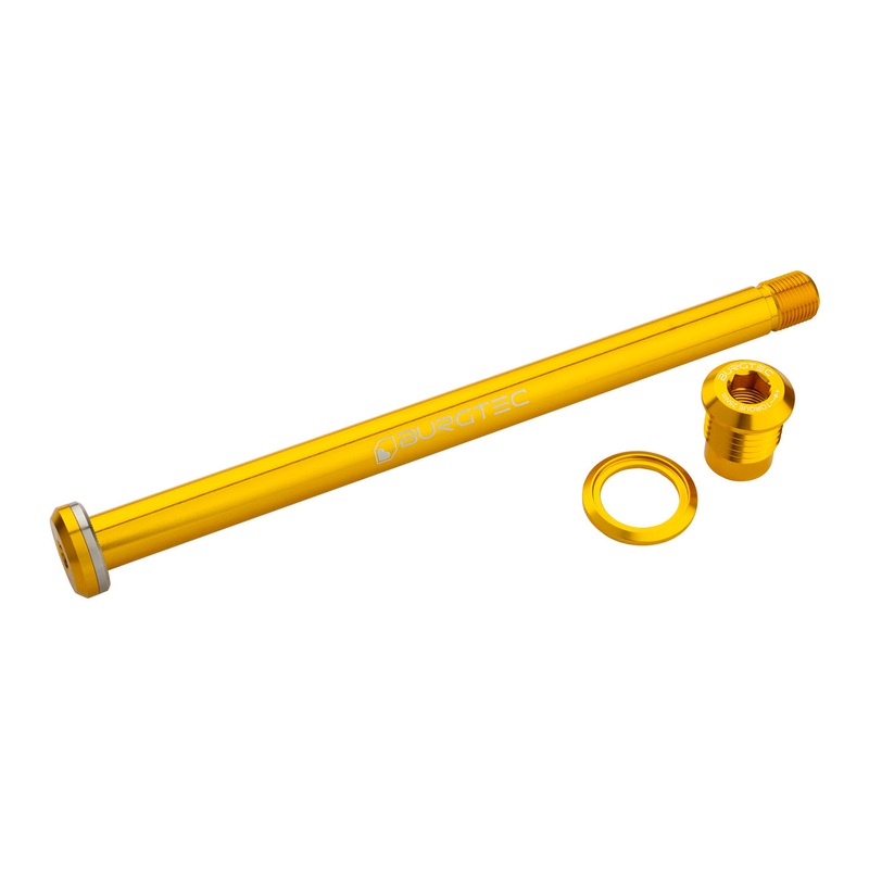 Burgtec Yeti Boost Rear Axle 12x174mm Burgtec Bullion Gold