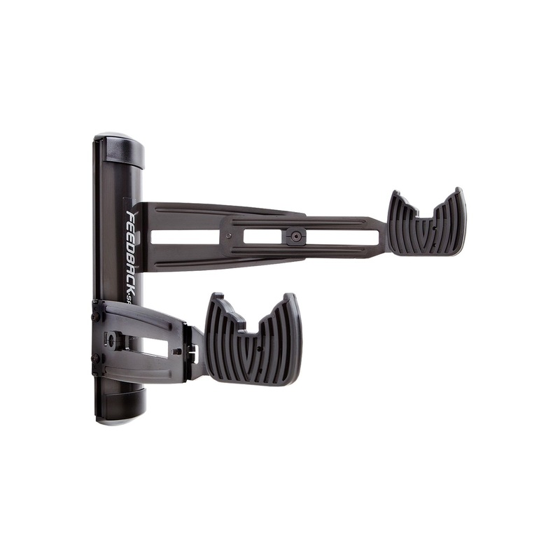 Feedback Sports 2D Wall Rakk Display Stand – 1-Bike Wall Mounted Black