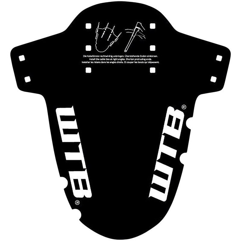 WTB Logo Gravel Mud Guard, Fork Mount, Black