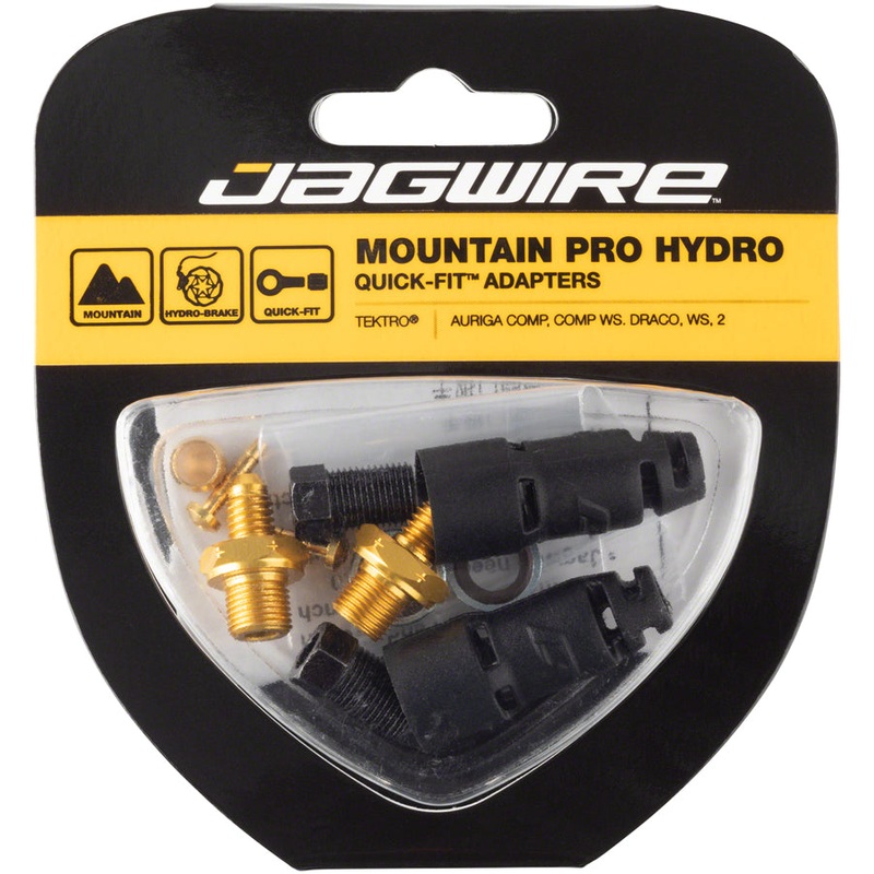 Jagwire Pro Disc Brake Hydraulic Hose Quick-Fit Adaptor Tektro Auriga Comp Auriga Comp WS Draco Gemini