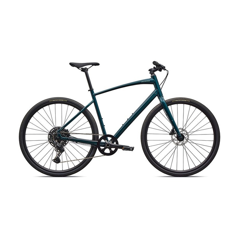 2026 Specialized Sirrus X 3.0 Km Bike Gloss Emerald Metallic / Fjord Metallic Frost Reflective S