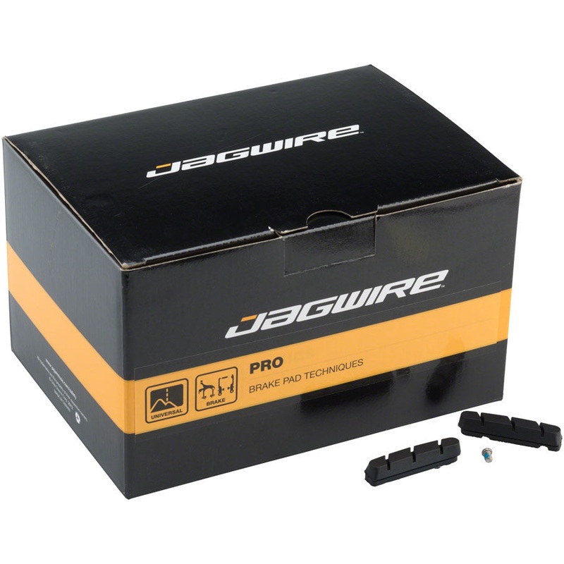 Jagwire Road Pro S Brake Pad Inserts SRAM/Shimano Box of 50 Pairs Black