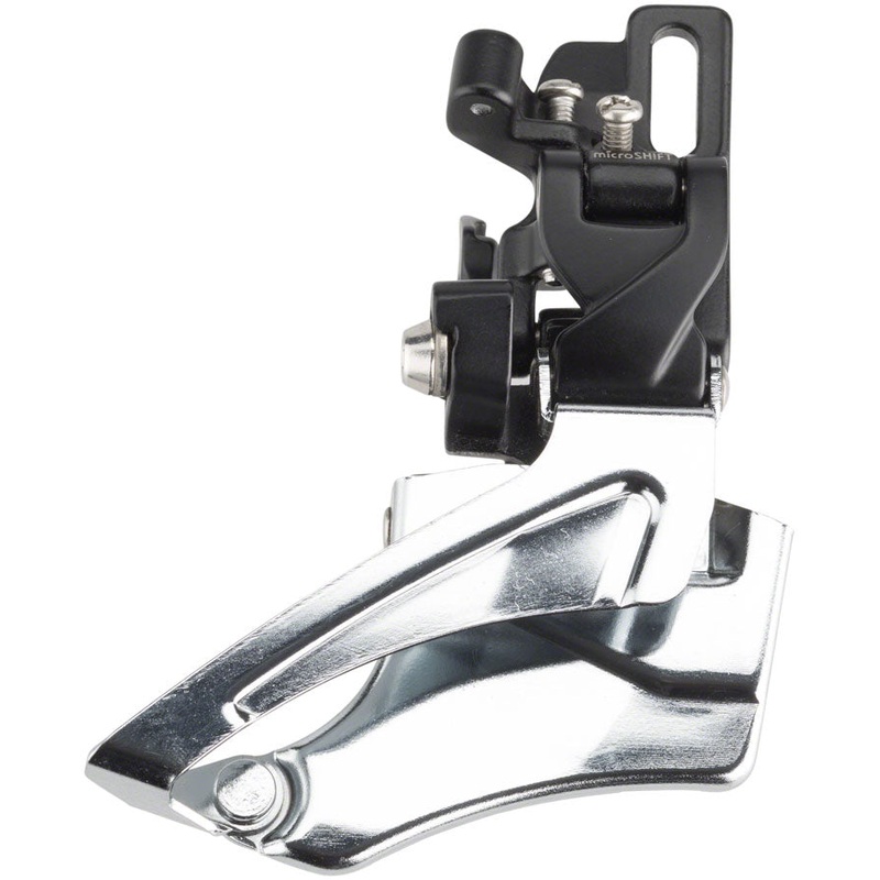 microSHIFT MarvoLT Front Derailleur – 9-Speed Double 42t Max Direct Mount Shimano Compatible