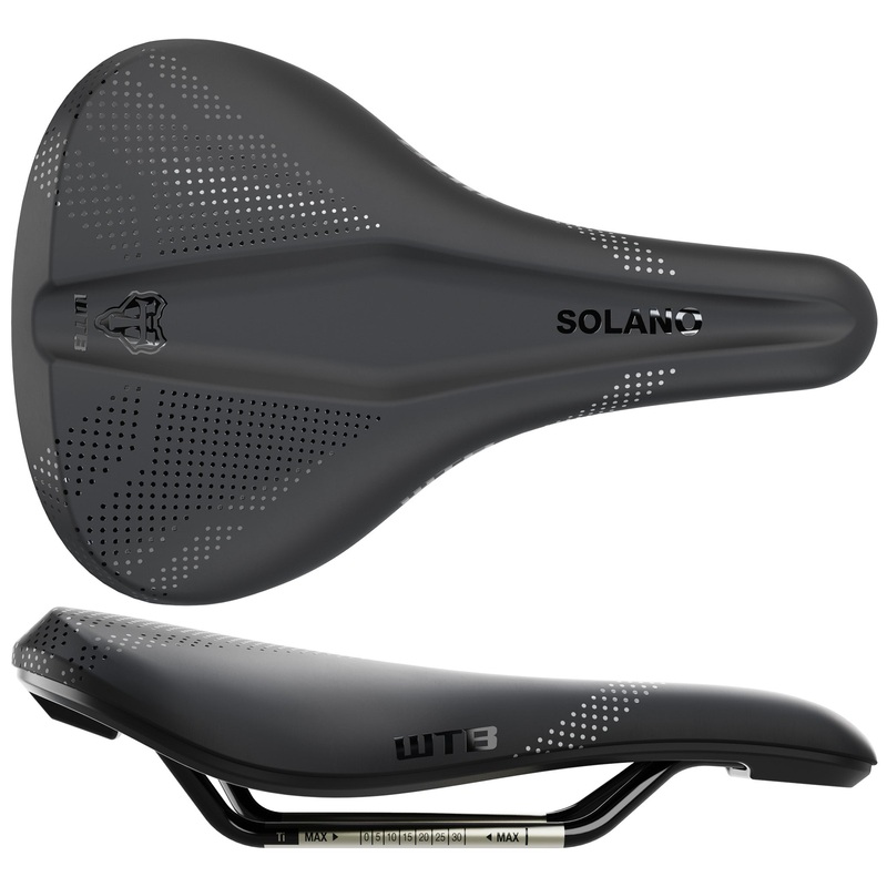 WTB Solano Saddle – Titanium Black Wide Fusion Form