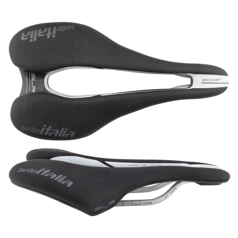 Selle Italia SLR Boost Endurance Superflow S Saddle 248 x 130mm 202g Black/White