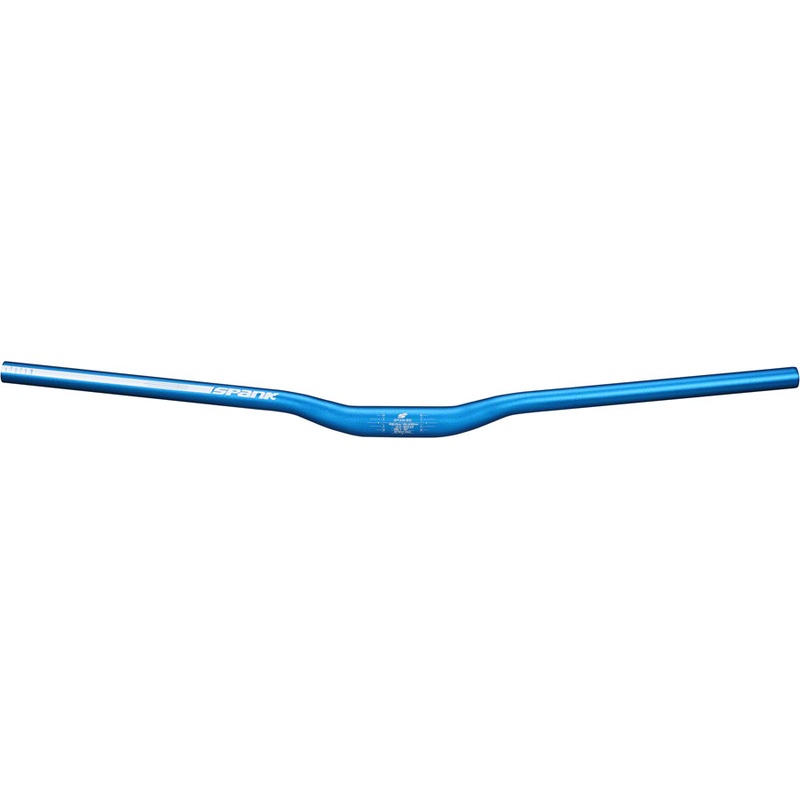 Spank Spoon 800 Handlebar – 31.8mm Clamp 20mm Rise Blue