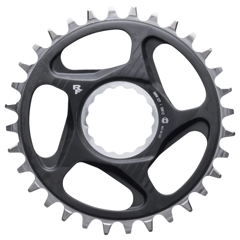RaceFace ERA Direct Mount Chainring – 30t DM CINCH For Shimano 12-Speed HG+ Compatible Chain BLK